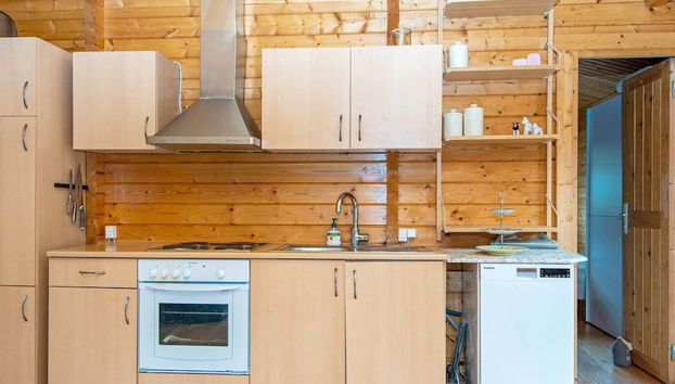 4 Person Holiday Home in Toftlund - Foto 5, Cocina privada