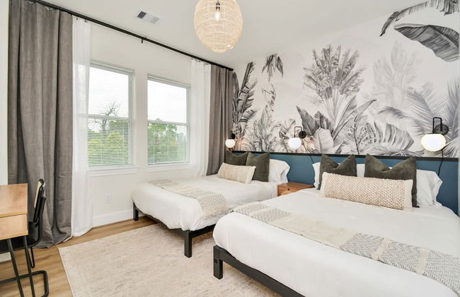 Paradise Palace Best Rooftop in HTX w Hot Tub - Foto 8