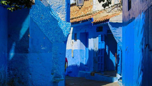 Gli edifici di Chefchaouen