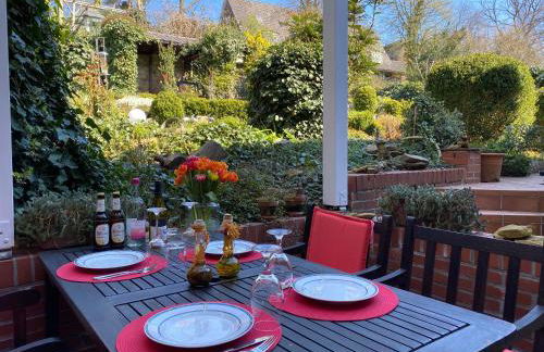 "An der alten Mühle 1" Große Fewo 110 qm, zentral gelegen, zwei Schlafzimmer, Südbalkon, Gartenterrasse & Wallbox - Foto 39