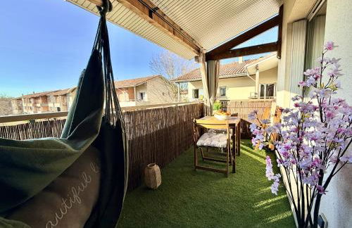 " Cocon Toulousain " Aéroport - Wifi - Parking - Foto 23