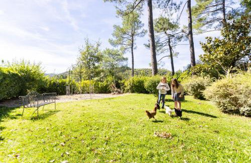 "Les Hauts du Marquet" - Meublé de tourisme 5 Etoiles - Gîte de groupe 15 Personnes en Cévennes - Piscine à débordement - Balnéo - Sauna - Nature - Foto 10