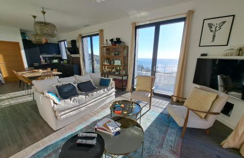 Casa lunga, 8 pax, clim, vue mer, piscine - Foto 5