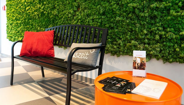 Sala de estar do lobby