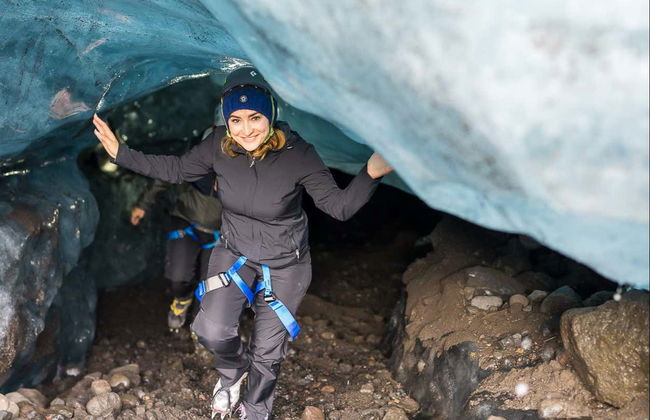 Trekking por el glaciar Vatnajökull + Cueva de hielo azul - Foto 4