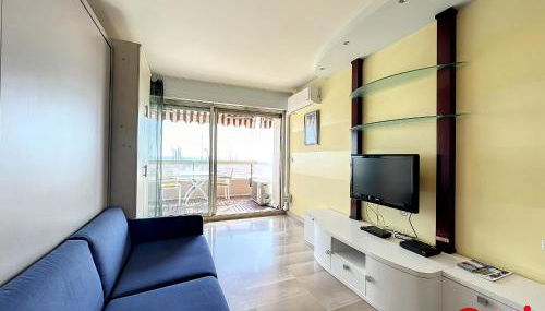 Studio spacieux, climatisé avec vue mer, piscine, WIFI et parking privé à Menton - FR-1-647-29 - Foto 4