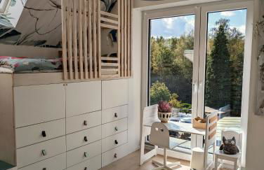 Architektenhaus mit Spielplatz, Sauna & Pool am Wald nahe Hamburg - Foto 22