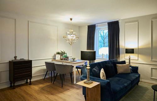 R B Apartment am Airport Hamburg - 1-4 Personen - Küche - Smart TV - Waschtrockner - kostenloser Parkplatz - perfekt für Geschäftsreisende und Familien - Foto 20