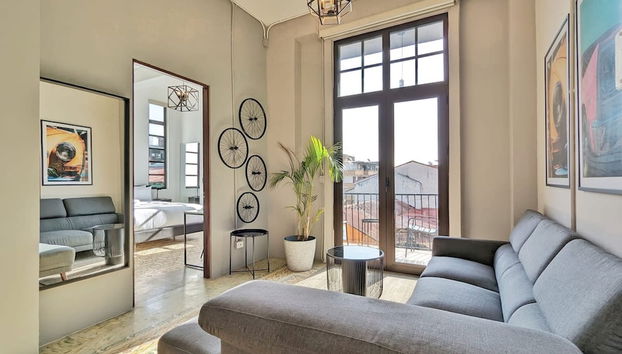 w Charming 1BR in Casco Viejo - Foto 2, Habitación