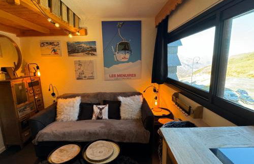 Les Menuires centre! Chaleureux studio sur les pistes! - Foto 1