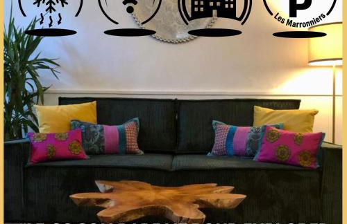 Ulysse, Appartement Spacieux au Centre Historique d'Uzès en rez-de-chaussée avec extérieur, proche parking des Marroniers - Foto 1