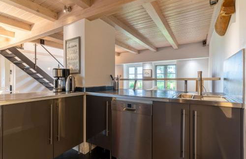 Reetgedecktes Ferienhaus in Westerhever mit Sauna - Foto 51