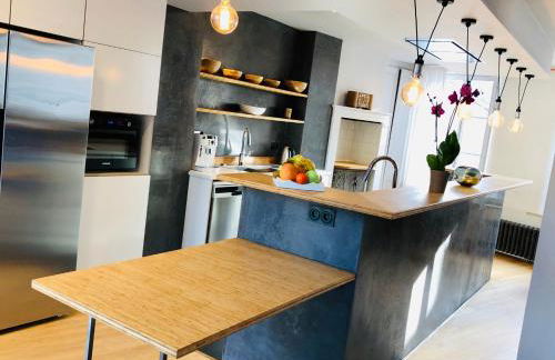 Maison d'architecte en plein cœur d'Honfleur avec bain nordique - Foto 24