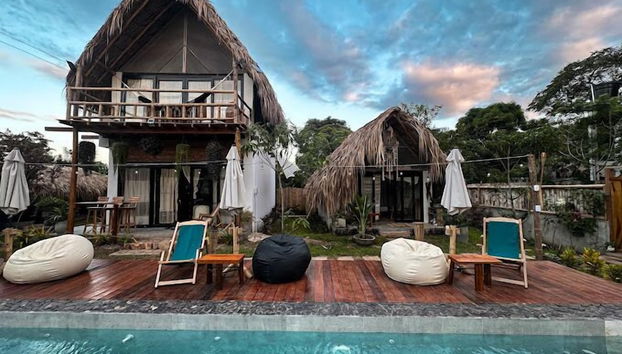 Façade de l’hébergement