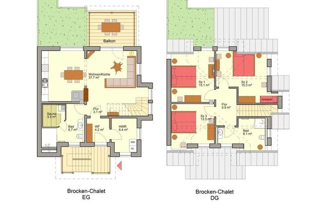 Brocken Chalet No. 19 - Foto 6