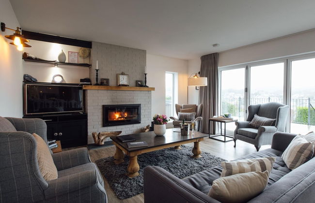 The Hawthorns - Large Luxury Cottage Hot Tub Sea Views - Foto 31