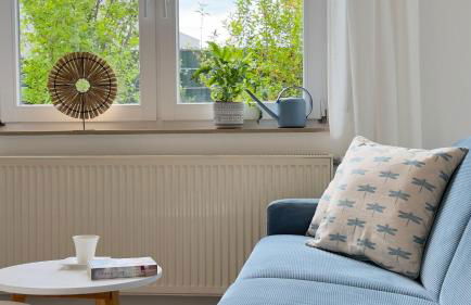 Fewo AM PARK - 4P, Boxspringbett, Balkon, SmartTV, Gesundbrunnen, familienfreundlich - Foto 14