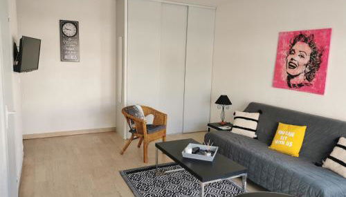 Grand studio de 33m² à 300m des plages - Photo 5