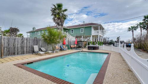 Saltwater Pool! Epic Galveston Bay Group Getaway! - Foto 2