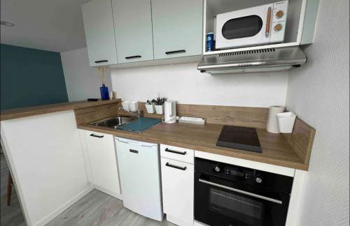 Studio 61, vue mer, wifi, parking privé - Foto 3