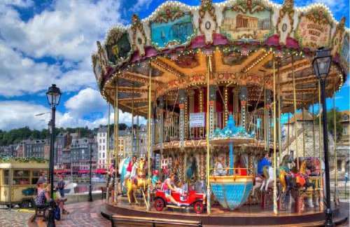 Entre le Pont 9 et l'Eveque , Les Hauts de Honfleur, Piscine, WIFI et Parking gratuits - Foto 3