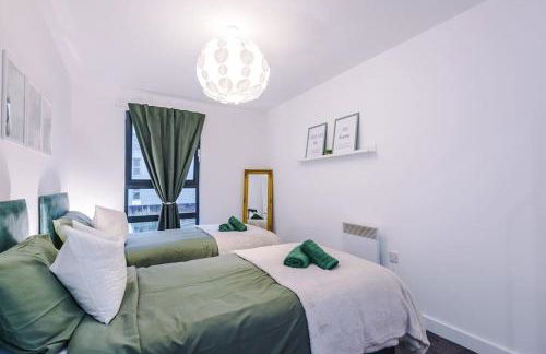 Spacious Deansgate Apartment, Free Park, Sleeps 8 - Foto 36