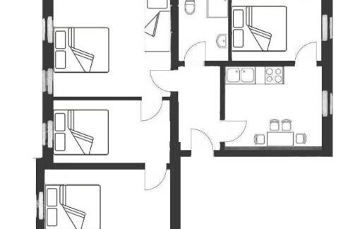 New flat for 7 Special price per month 4 Rooms - Foto 72