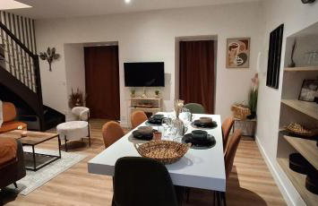 Gite La maison du 37 avec terrasse et jardinet - Foto 8