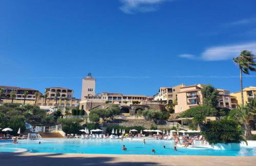 Cap Esterel - Charmant T2 climatisé vue mer 4/5 pers - Piscine - Parking - Foto 10