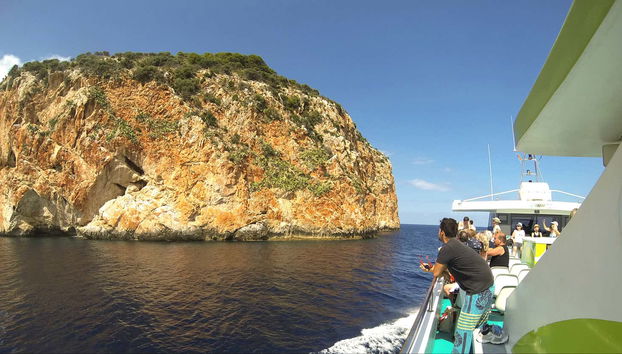 Profitez de la vue depuis le bateau