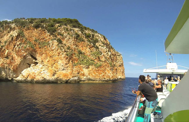Balade en catamaran dans les criques au nord de Sa Coma - Photo 3