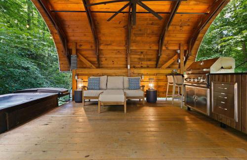 Airstream w Bathtub, River, & Hot Tub - Foto 55