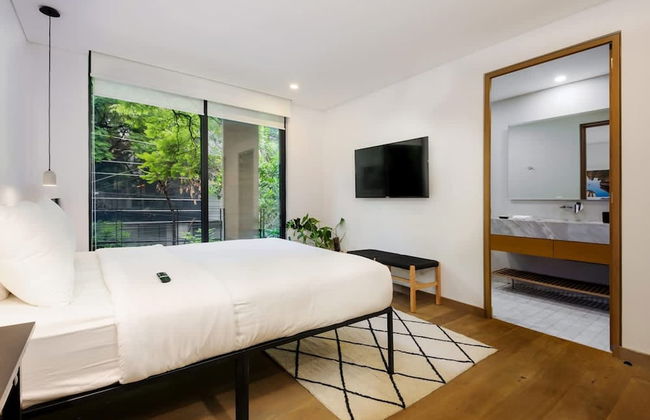 w Fancy 3BR w Modern Terrace in Polanco - Foto 24