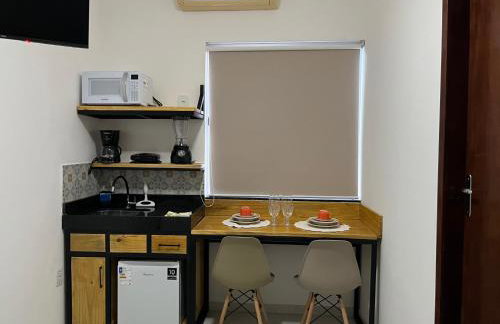 Flat com ar e varanda com linda vista para o Ibituruna, Wi-Fi - Véu de Noiva 204 - Foto 18