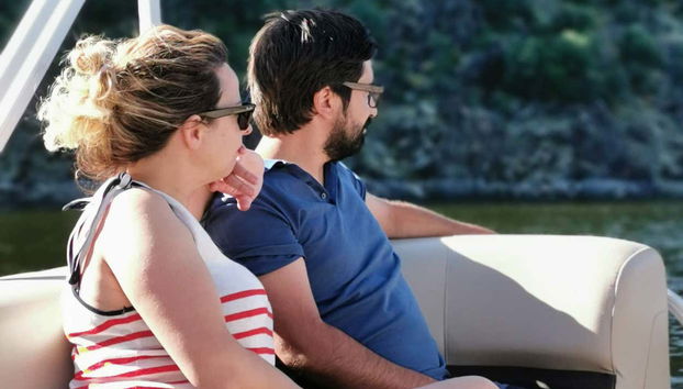 Disfrutando de las vistas desde el barco