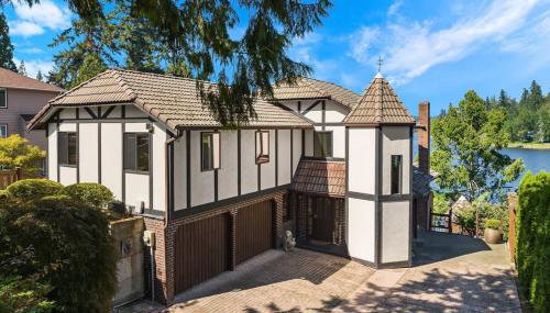 European White Castle on Lake Desire Private Dock - Foto 2