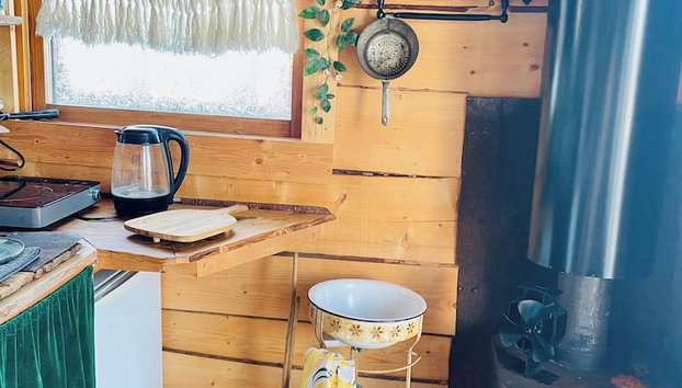 Romantic Cabin Right on the Lake With Fire Place - Foto 3, Eigene Küche