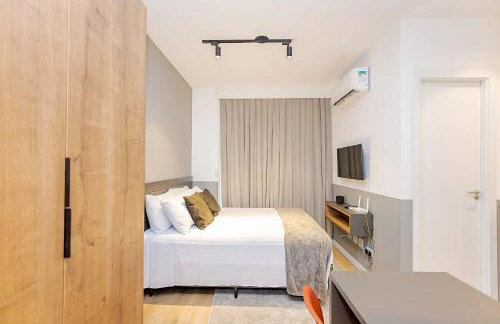 Prédio novo próximo ao parque Barigui com coworking e lavanderia - Foto 13