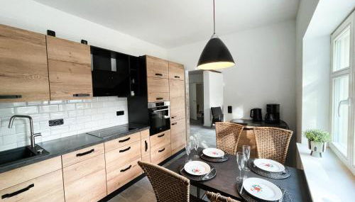 stilvolle, zentrale Ferienwohnung Bocksbruecke mit Parkplatz - Foto 3