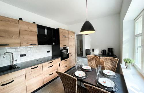 stilvolle, zentrale Ferienwohnung Bocksbruecke mit Parkplatz - Foto 3