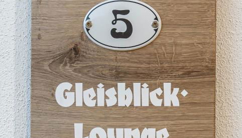 Ferienbahnhof Fichtental Gleisblick Lounge - Foto 2