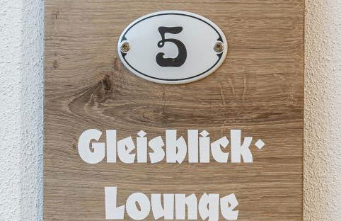 Ferienbahnhof Fichtental Gleisblick Lounge - Foto 2