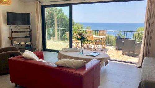 Corse villa sea view 180 AC 4 bedeooms sleeps 10 - Foto 3