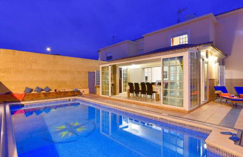 Villa Teide Sol con piscina climatizada, Playa Fañabe, Costa Adeje - Foto 6