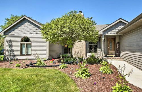 Family Home with Deck, Yard, Dock on Rock River - Foto 42