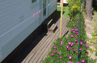 Mobil-home sur terrain privé bord de mer, parking privé - Foto 9