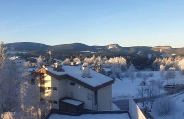 Confortable Studio de montagne avec loggia et jolie vue Les Rousses "Le Flocon des Cimes" Station de ski familiale Jura 39 - Foto 3