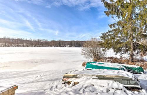 Private Lake Access and Canoes Pennsylvania Cottage - Foto 27