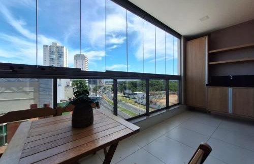 1Q Alto Padrão Aeroporto Completo Novo Praia Jardim Camburi - Foto 2