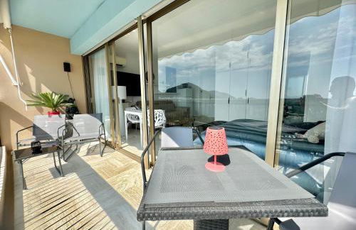 My Resid Appart Divina Cannes Marina vue mer - Foto 10
